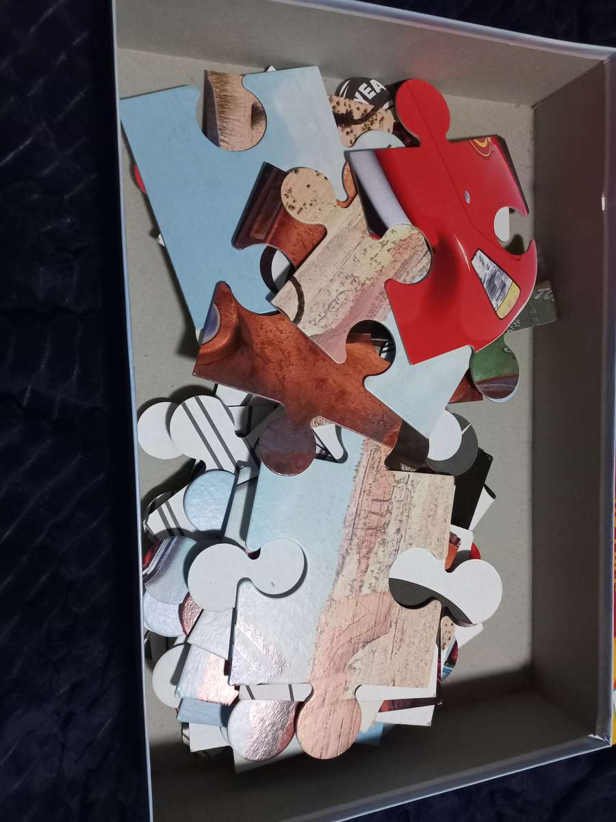 Pixar CARS 2 in 1 puzzle