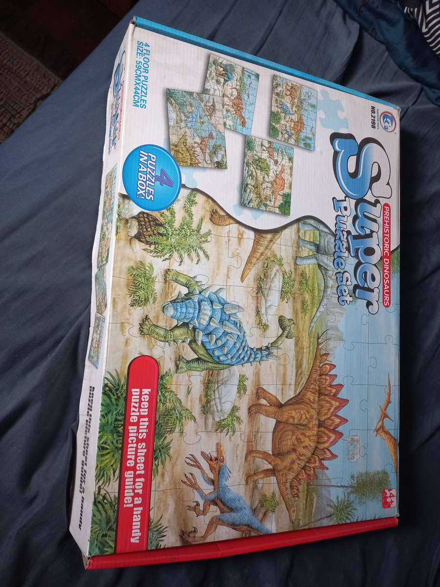 Super dinosaur puzzle