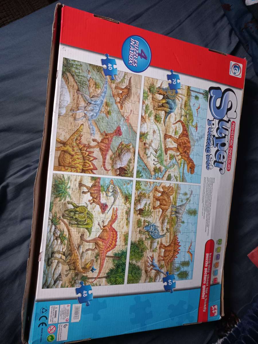 Super dinosaur puzzle