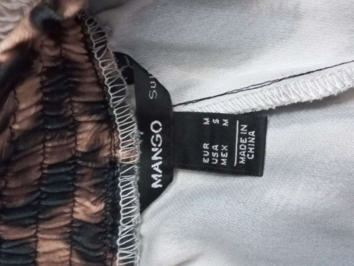 Ladies printed pants size m