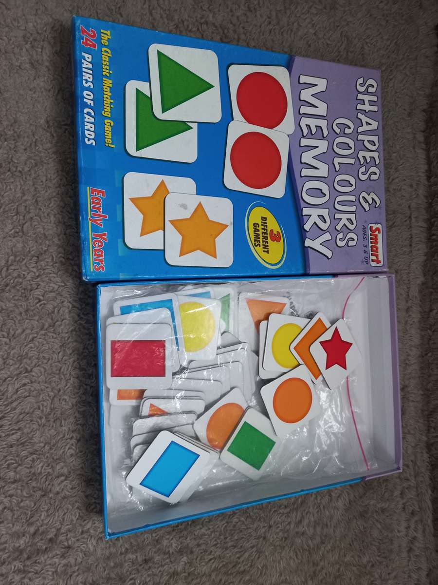 Lot of 4 educational puzzles