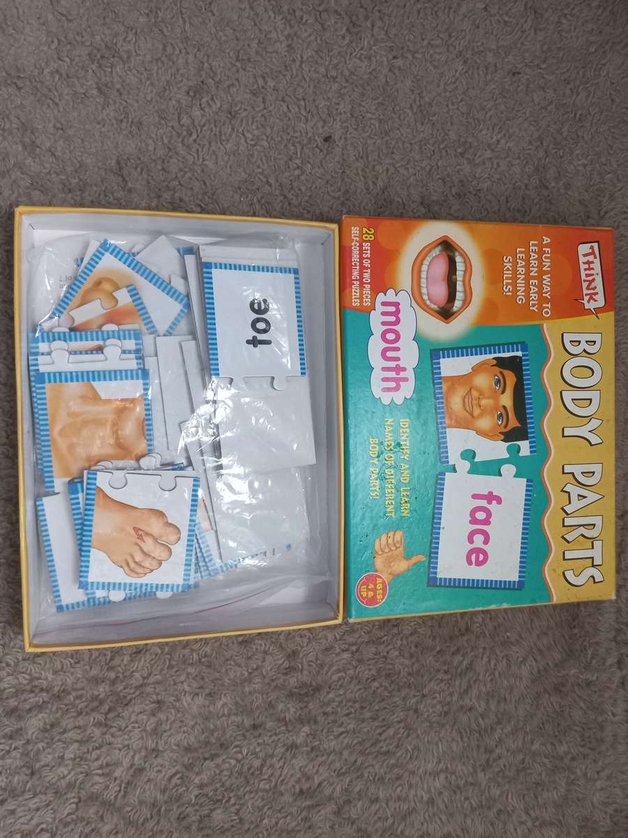 Lot of 4 educational puzzles