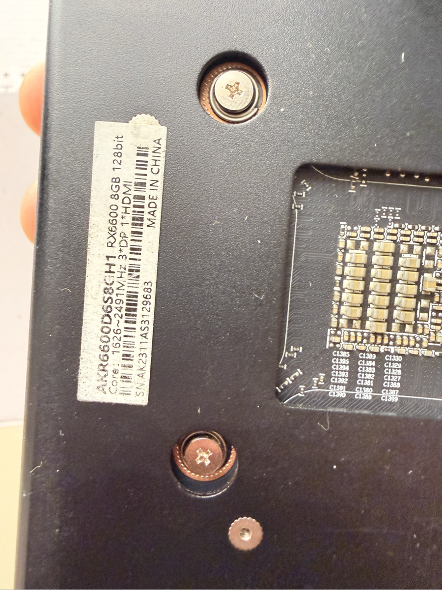 Graphics card Arktek RX6600