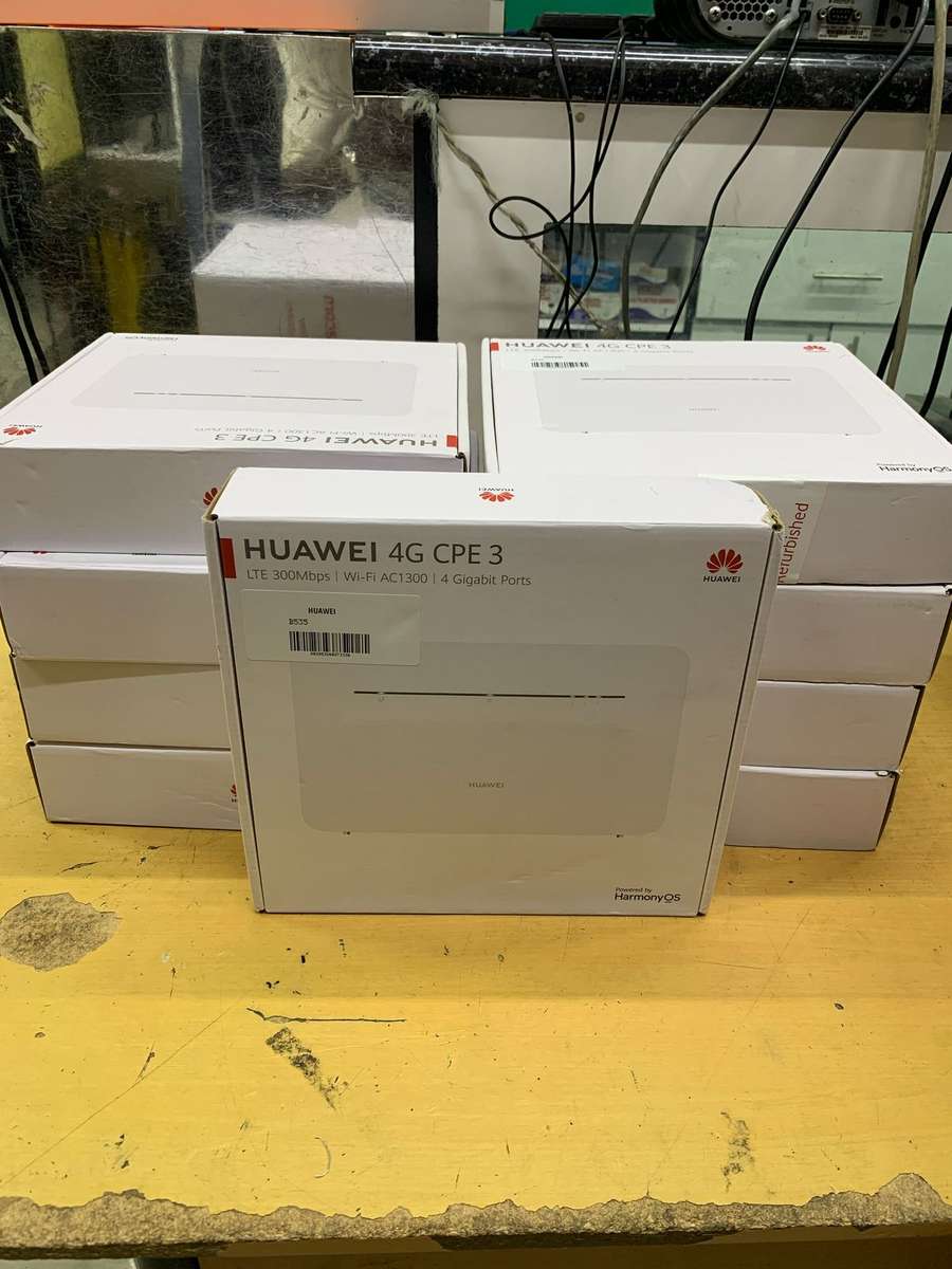 HUAWEL B535 - 932a | 4G CPE 3 ROUTER, LTE 300Mbps | 4 Gigabit Ports | Certified Refurbished