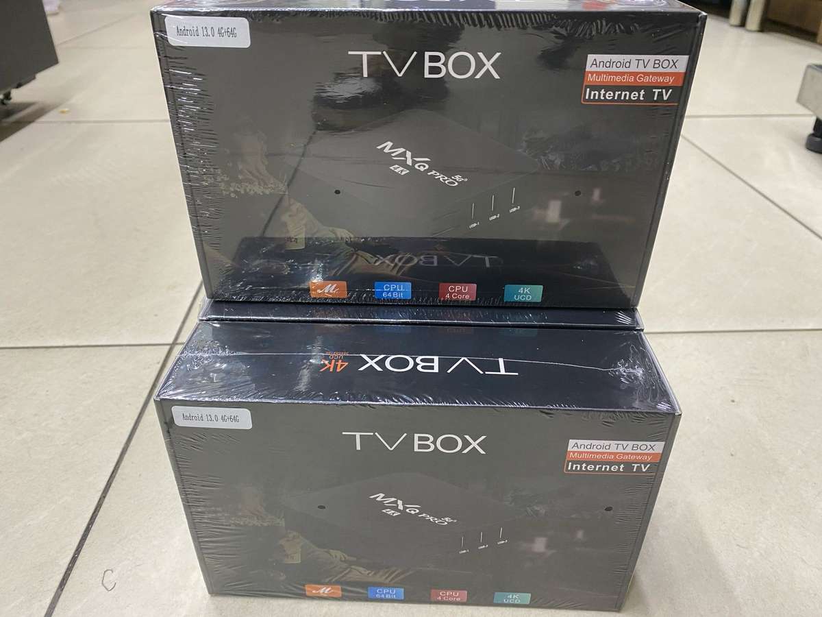 MXQ Pro 5G Android 13.1 TV Box,  (H.265 HD 3D Dual Ban)