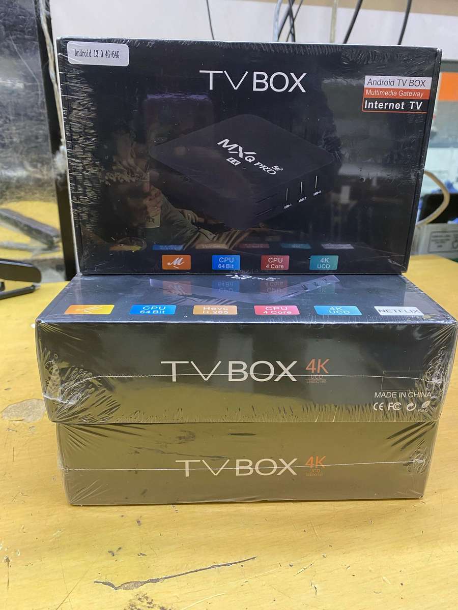 MXQ Pro 5G Android 13.1 TV Box,  (H.265 HD 3D Dual Ban)