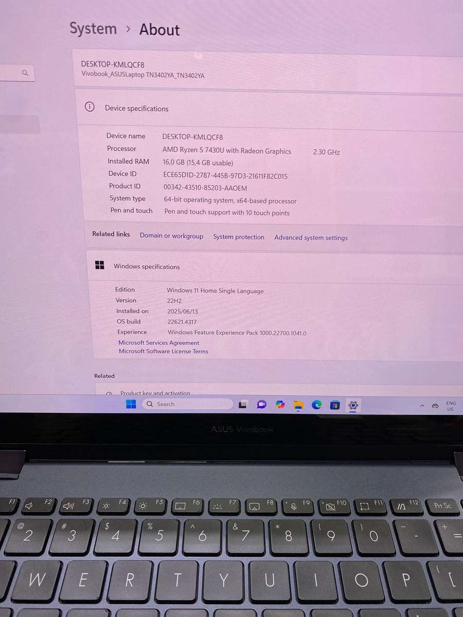 Asus Vivobook Flip | Ryzen 5 7430U, 16GB RAM, 512GB SSD, 14 Touch Laptop | Win 11