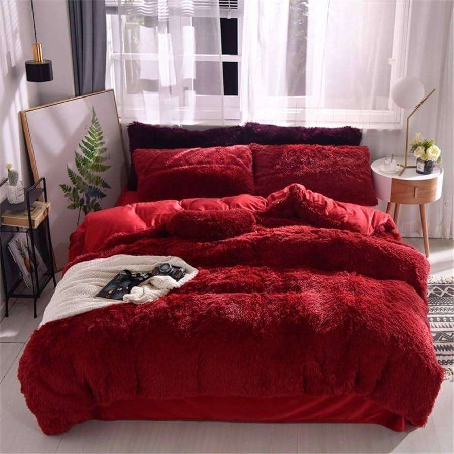 5 Piece Fluffy Tie Dye Comforter