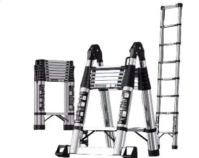 Multipurpose A-Frame Foldable Extension Telescopic Ladder 3.3M