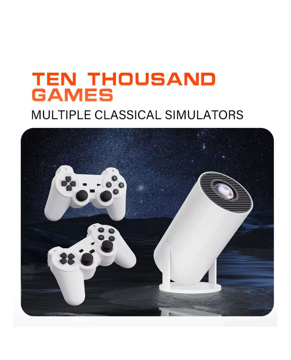 CLASSIC ARCADE GAME 4K LCD PROJECTOR