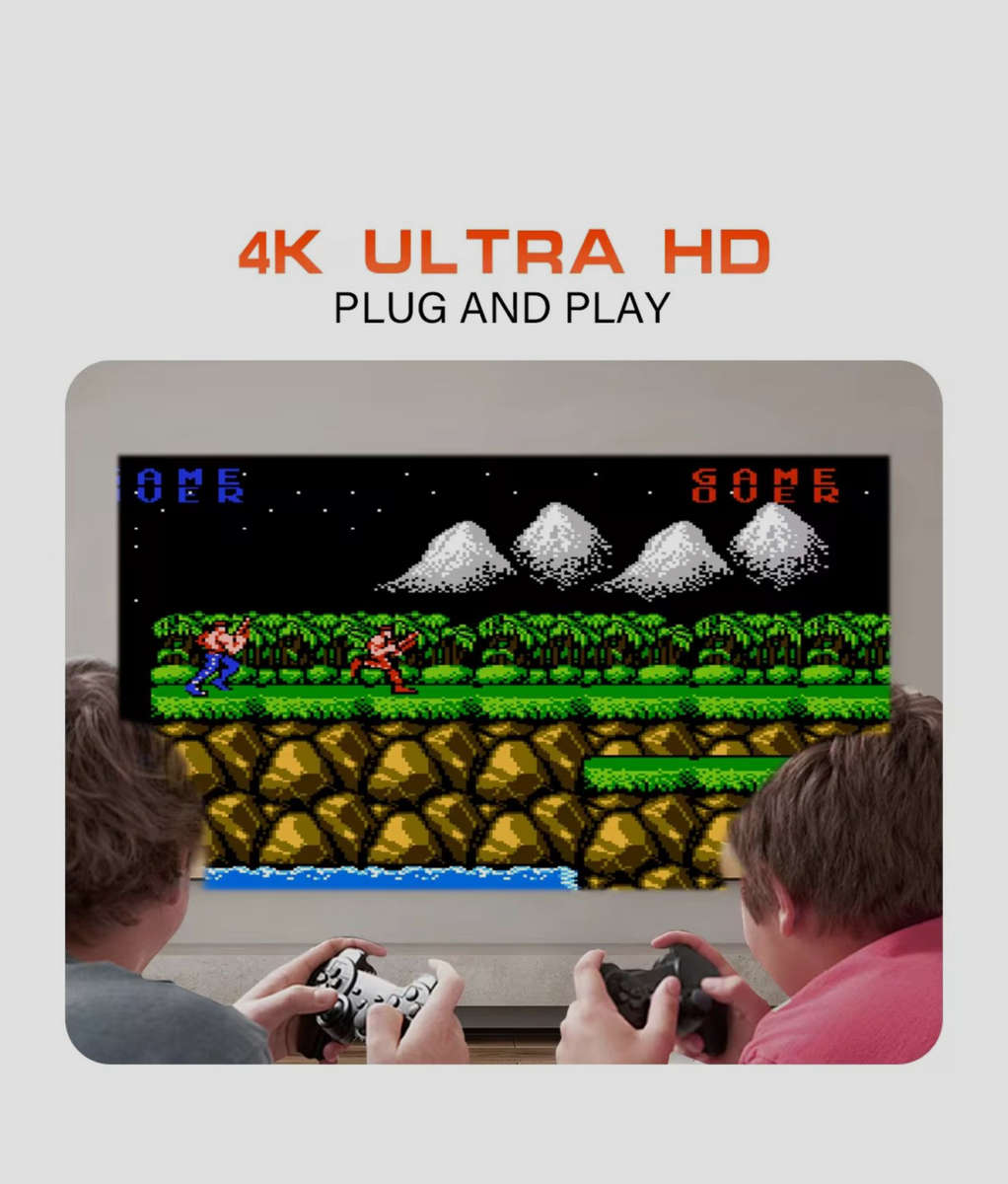 CLASSIC ARCADE GAME 4K LCD PROJECTOR