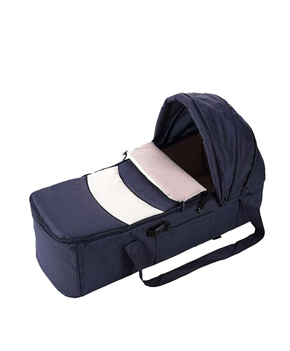 Baby Portable Transporter Carry Cot - Navy Blue