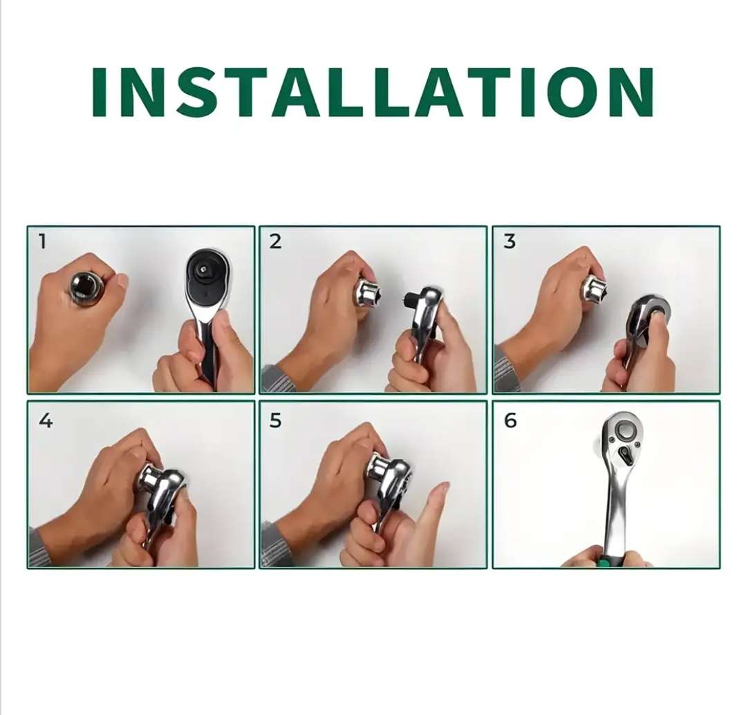 216Pcs Screwdriver Bits Socket, Spanner, and Wrench Sockets Sets Hand Tools