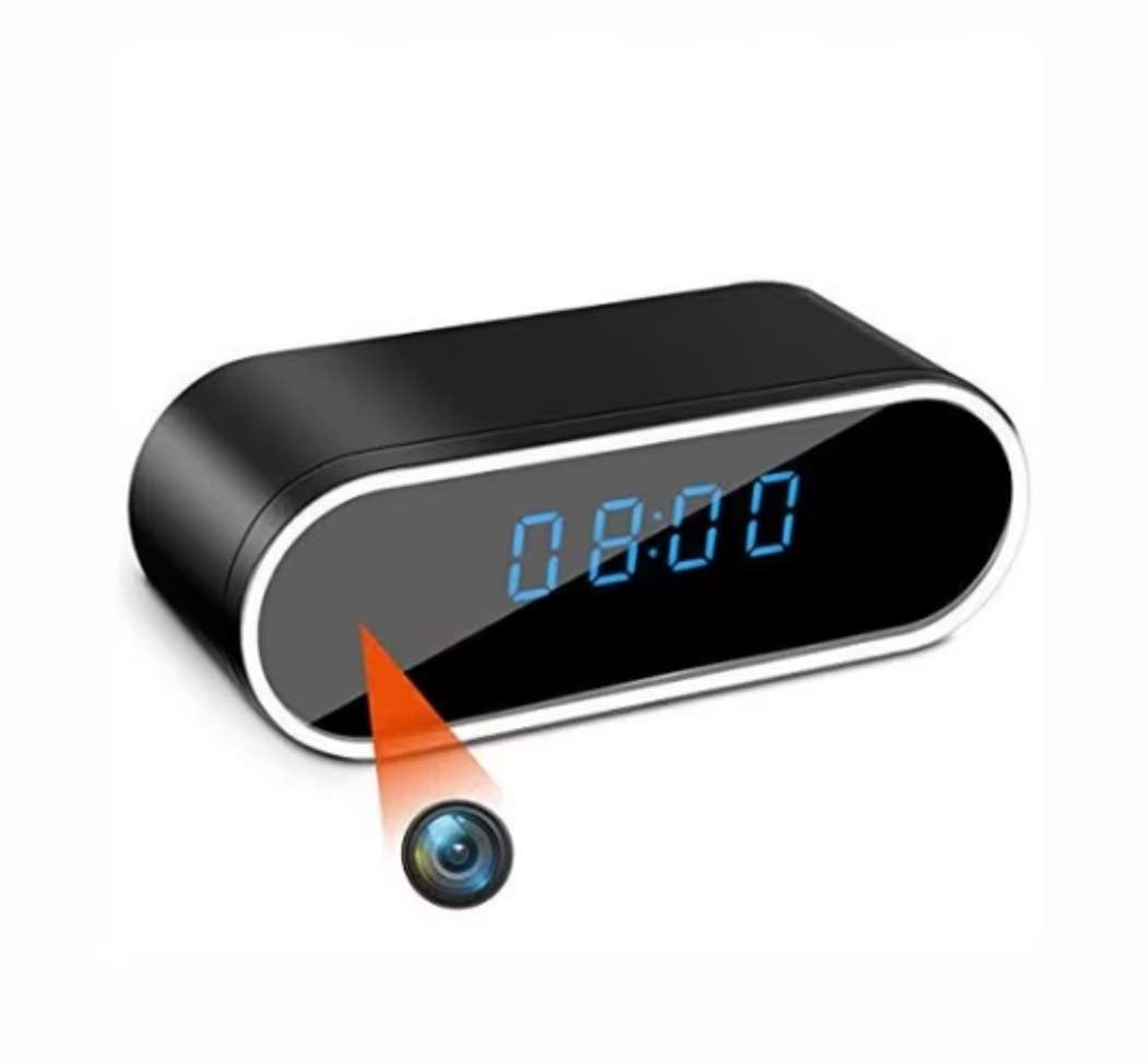 Mini Hidden Camera Clock