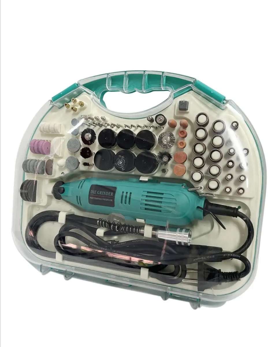 Mini Die Grinder Tool Kit 130W Rotary Tool With 211 Piece Accessories & Flexible Shaft