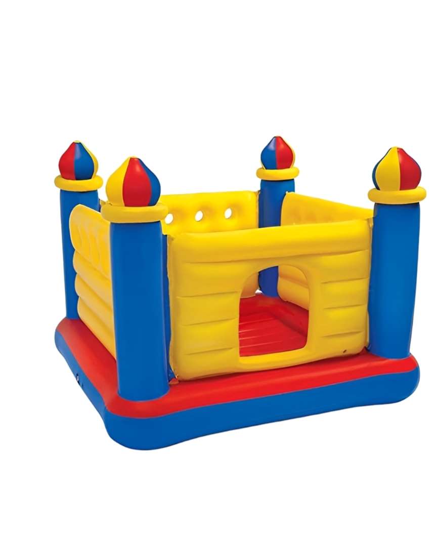 Multi-Color Inflatable Jumping Castle for Kids' Indoor and Outdoor Fun