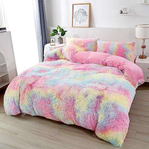 5 Piece Fluffy Tie Dye Comforter