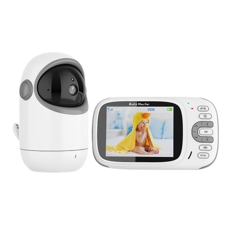 Wireless 3.2" Video Baby Monitor with Camera/Audio & Night Vision