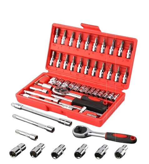 46PCS Set of Car Repair Socket Wrench Tool AD-120