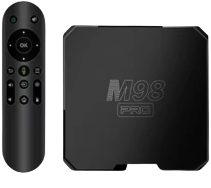 M98 Pro 2 + 16 Bluetooth Voice Remote Control ATV Google