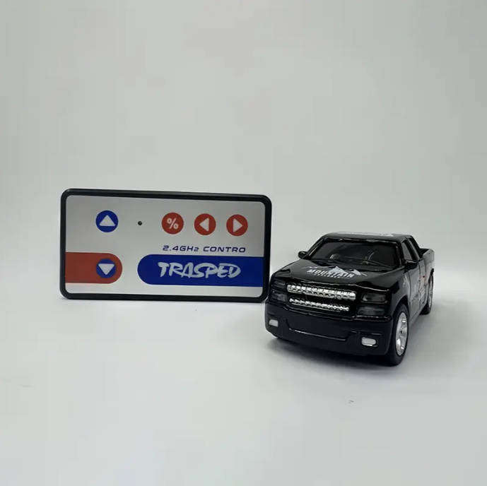 1:64 Alloy Mini RC Car | 2.4G Anti-Interference Multi-Car Racing & 3-Speed Control