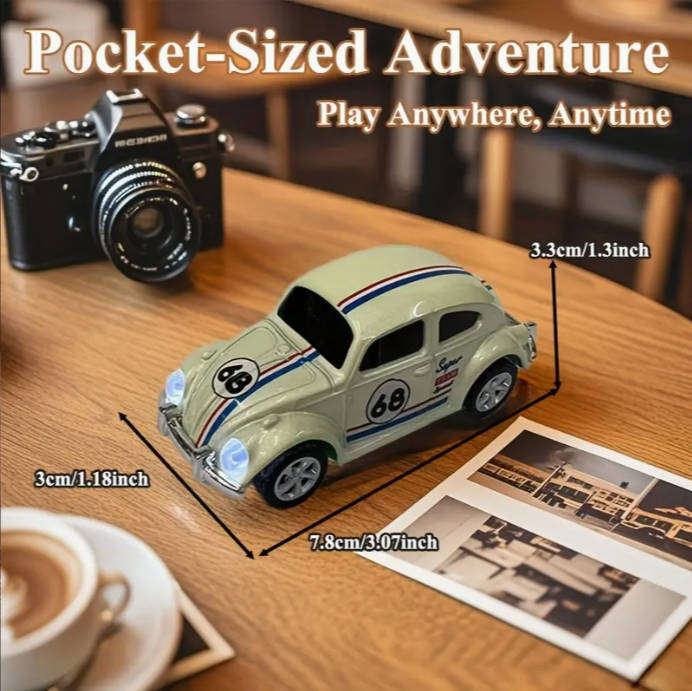 RC Mini Alloy Remote Control Classical Model Car Three-Speed Speed Adjustment