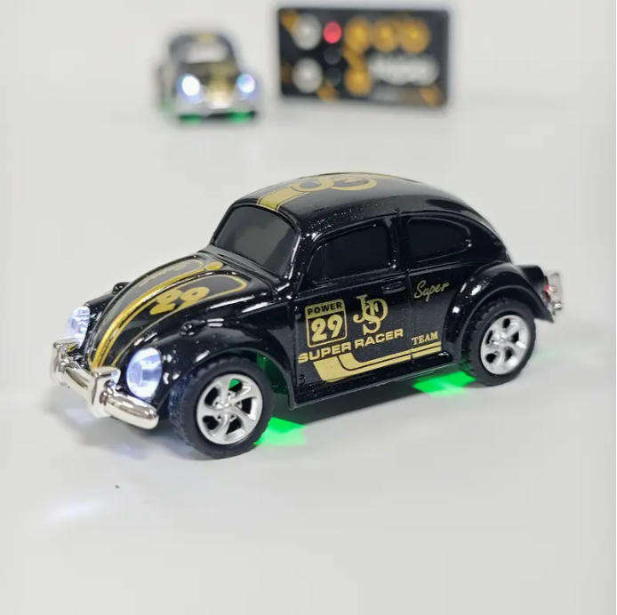 RC Mini Alloy Remote Control Classical Model Car Three-Speed Speed Adjustment 1:64 scale