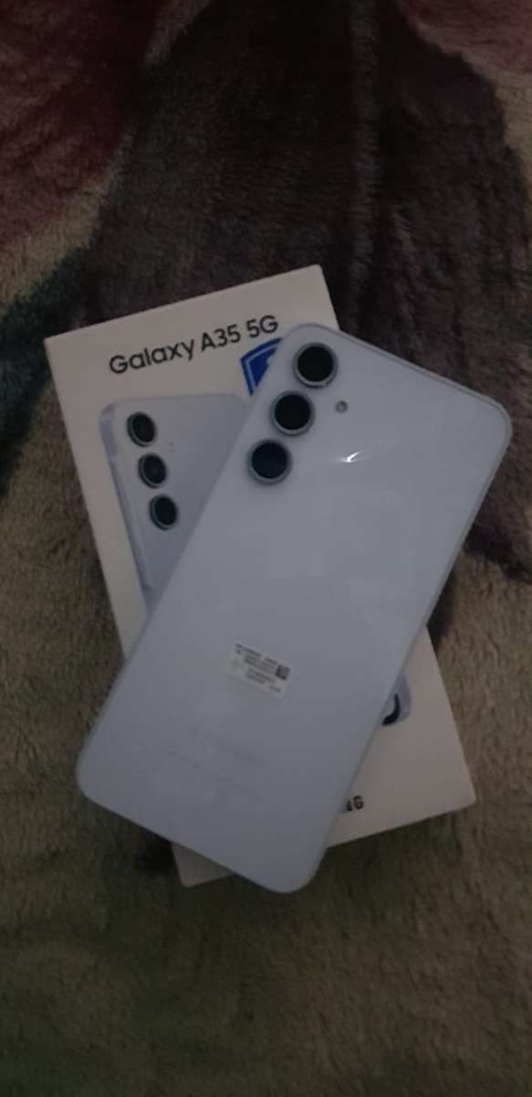 Boxed Samsung A35 5G, Android 14, 6GB Ram, 128GB, Dual Sim, Battery 5000Ahms, All Network unlocked