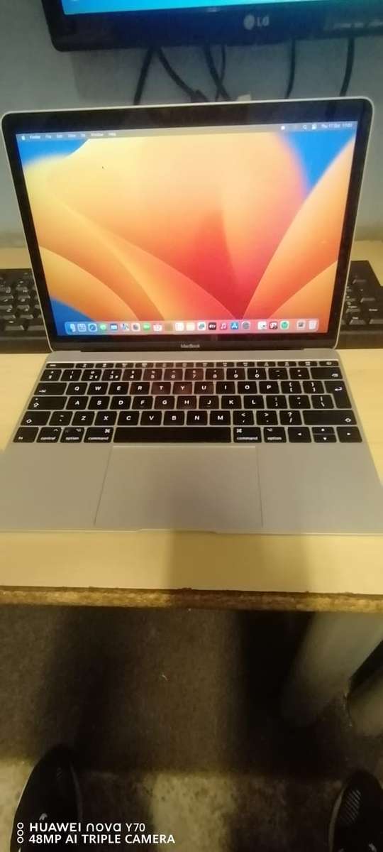 MacBook A1534 12" M3, 8GB, 256GB M.2 SSD, 1.5GB GPU, Ventura 13.7, Battery Last 10 Days, No icloud