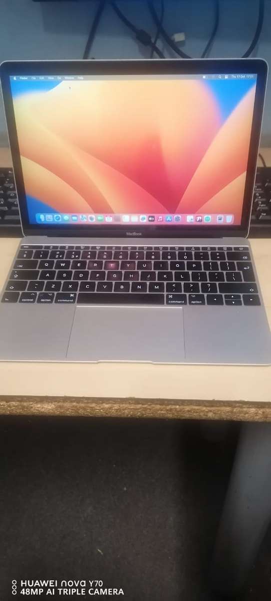 MacBook A1534 12" M3, 8GB, 256GB M.2 SSD, 1.5GB GPU, Ventura 13.7, Battery Last 10 Days, No icloud