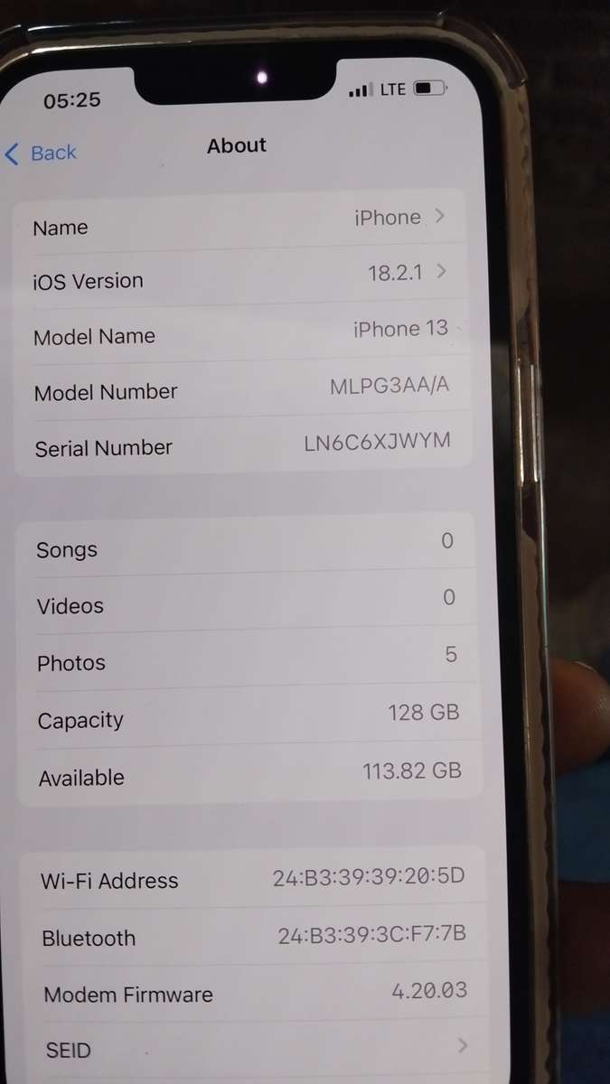 Back to Work, Pre-Owned iPhone 13 Starlight , 5G LTE, 4GB RAM, 128GB, No iCloud, Battery Life 100%