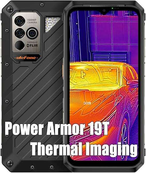 Rugged Power Armor 19T, Android 12, 256GB Storage, 17GB Ram, Water Resistant, Dual Sim, Fingerprints