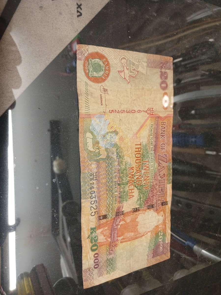 21200 Zambian Kwacha money collection