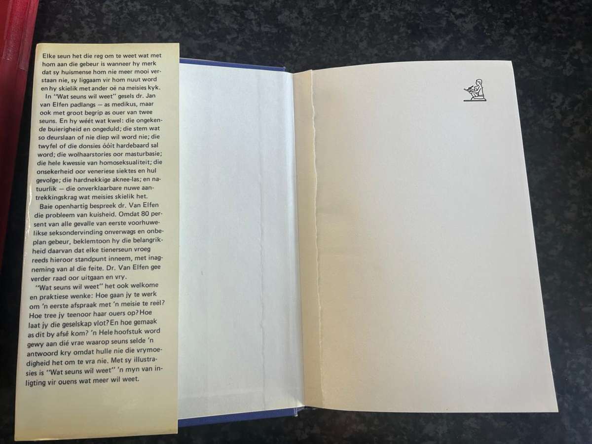 Wat Seuns Wil Weet- Dr Jan van Elfen