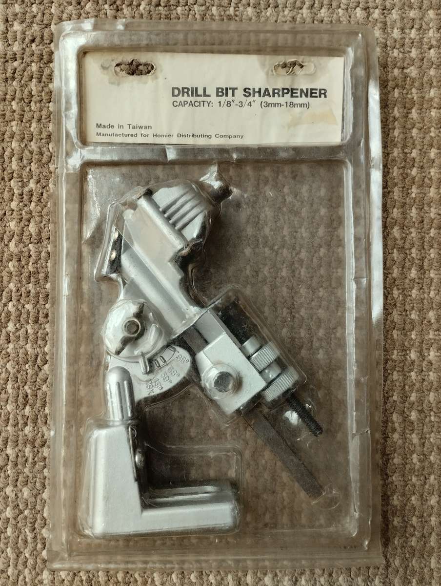 Vintage Drill bit sharpener made in Taiwan