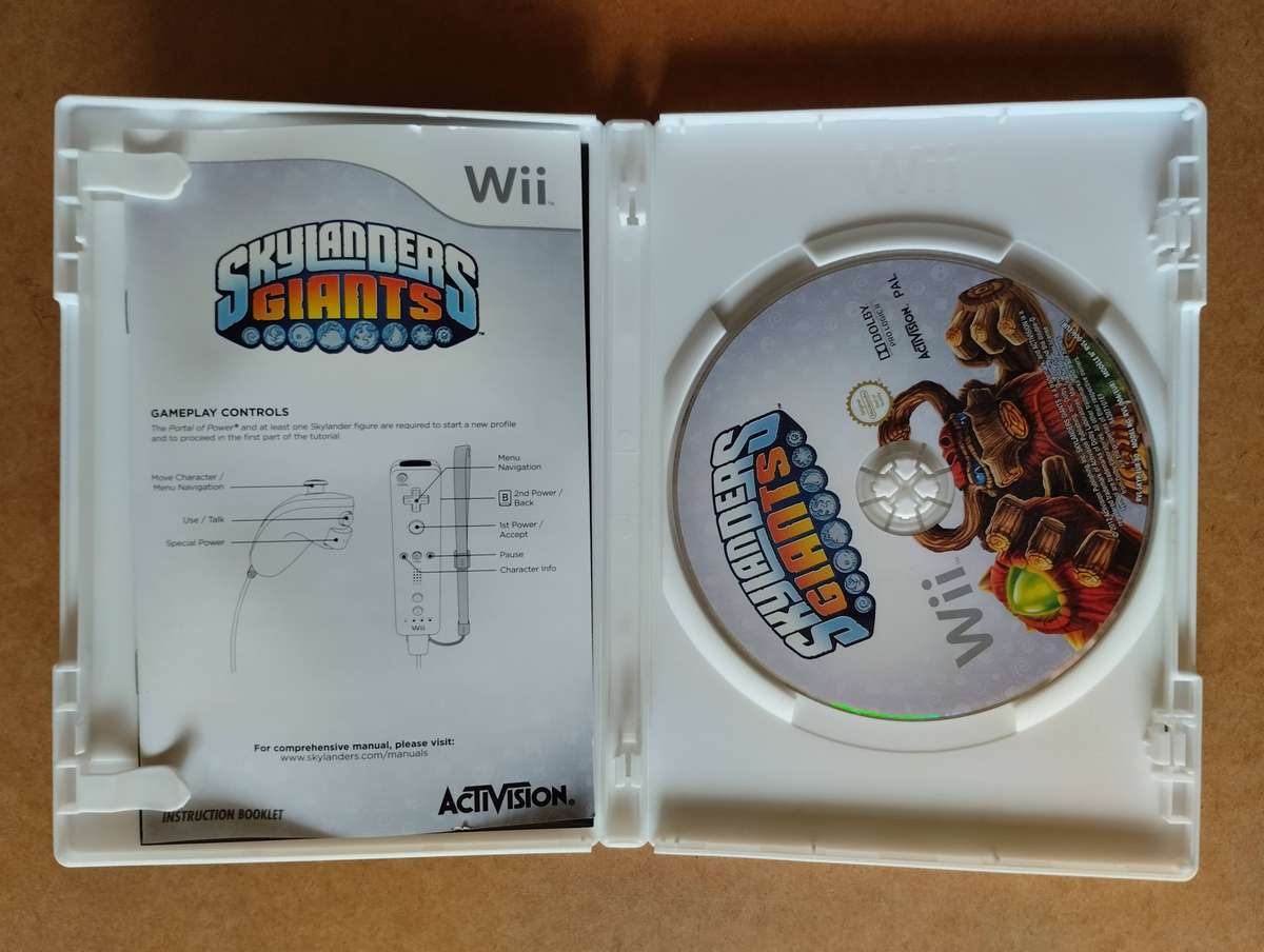 Skylanders Giants (Nintendo Wii) Tested and working!