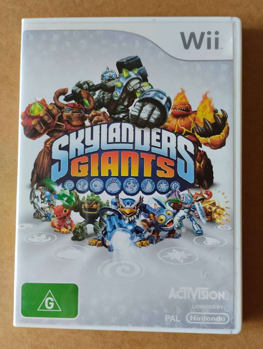 Skylanders Giants (Nintendo Wii) Tested and working!
