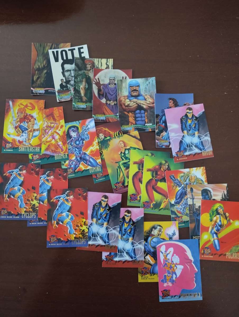 Mixed lot of Marvel cards - Xmen 97/ 95 fleer ultra/ Universe 94