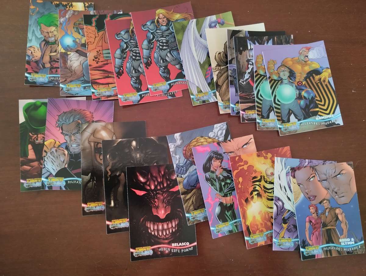 Mixed lot of Marvel cards - Xmen 97/ 95 fleer ultra/ Universe 94