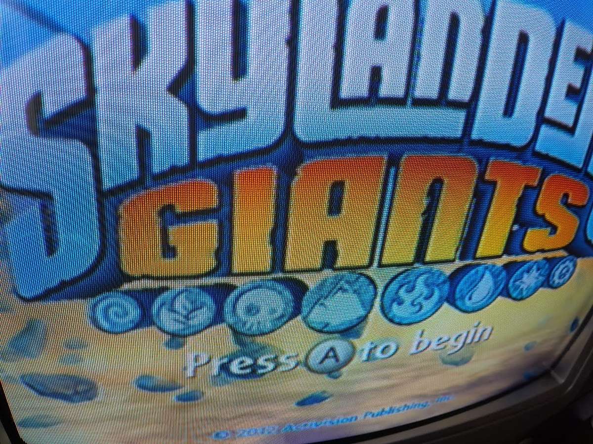 Skylanders Giants (Nintendo Wii) Tested and working!