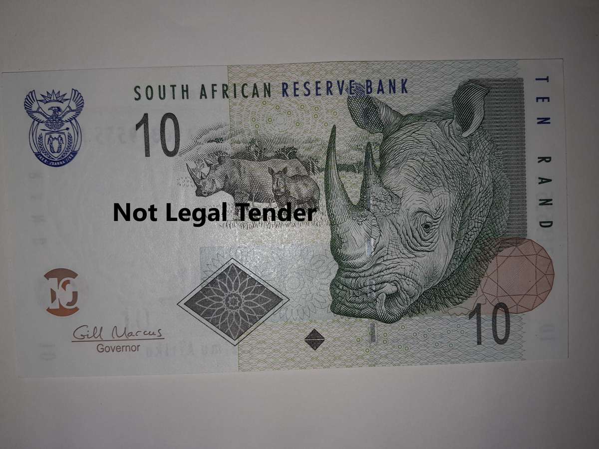 B1 - South Africa RSA R10 Note Gill Marcus Series