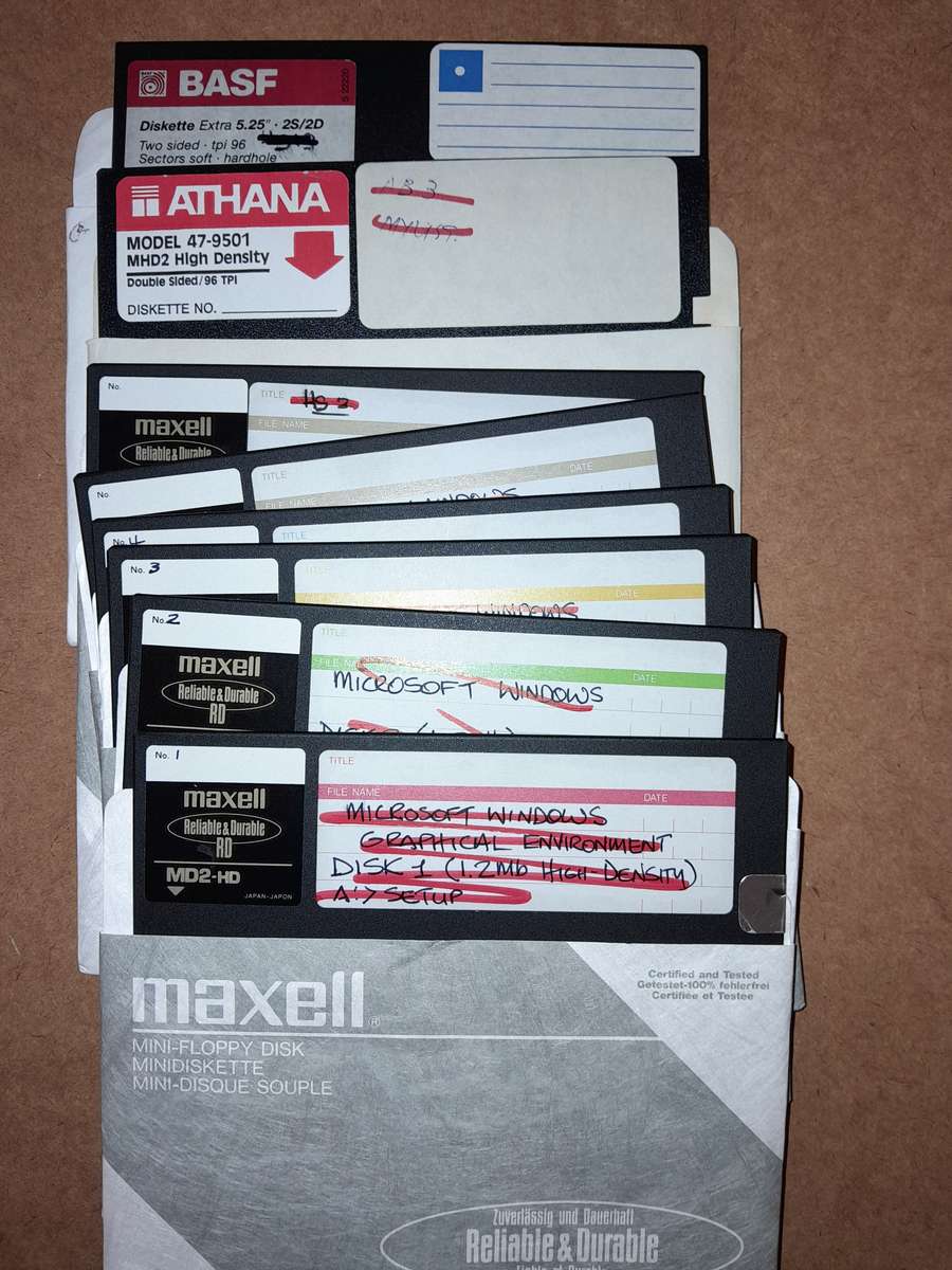 10xBrand New Floppy Discs (Wabash Data Tech & 17xUsed Ones