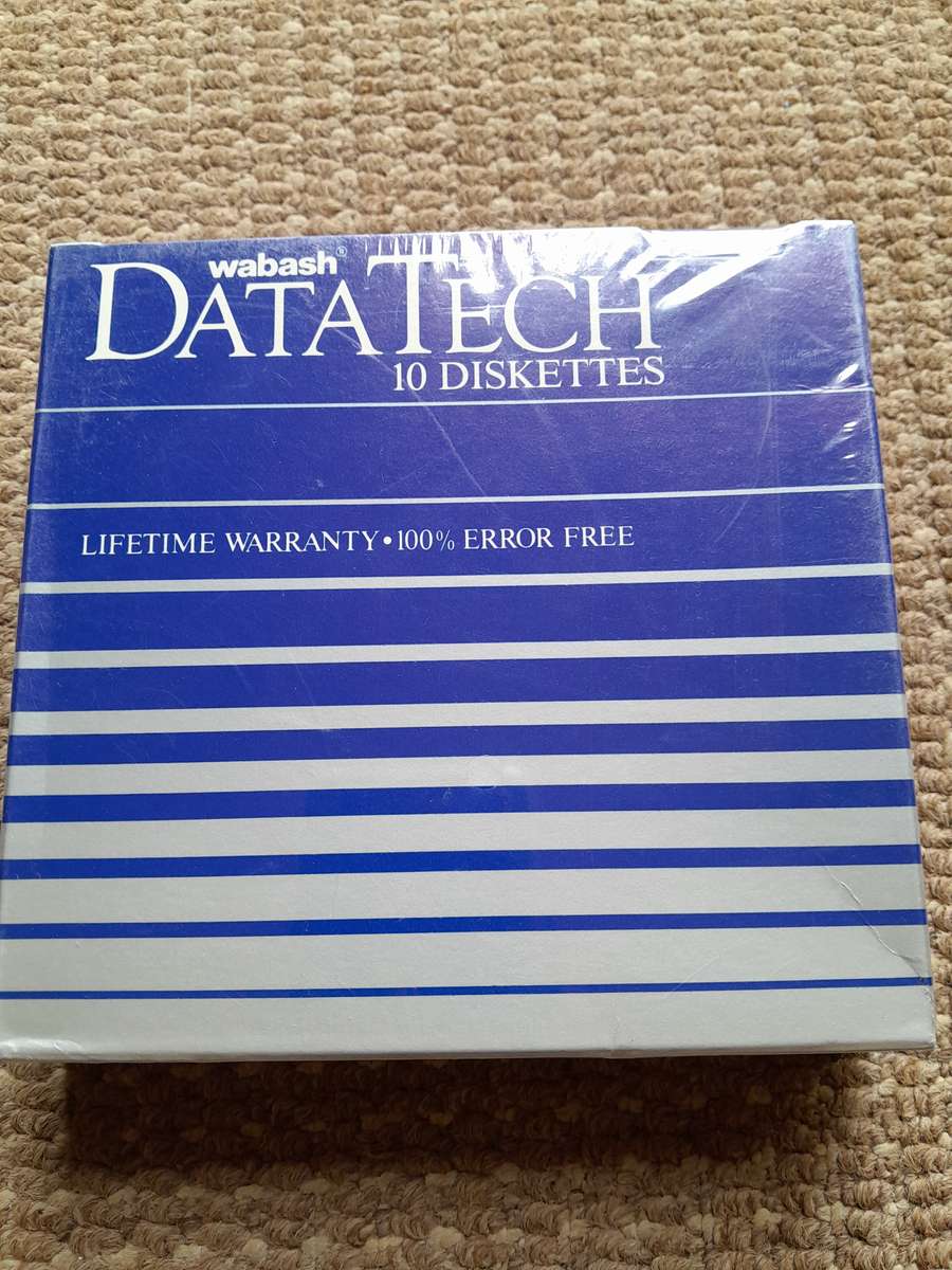 10xBrand New Floppy Discs (Wabash Data Tech & 17xUsed Ones