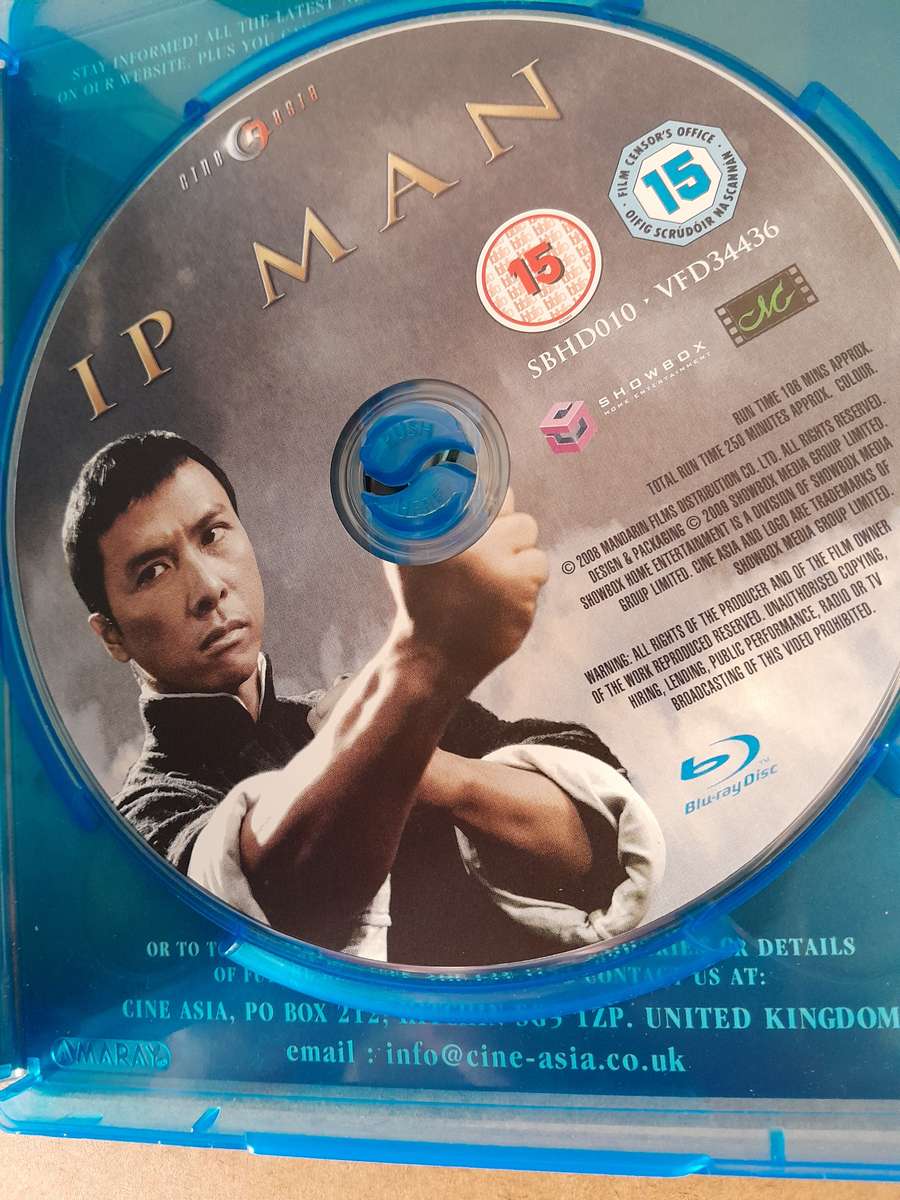 IP Man Ultimate Edition Blu Ray Movie (Untested)