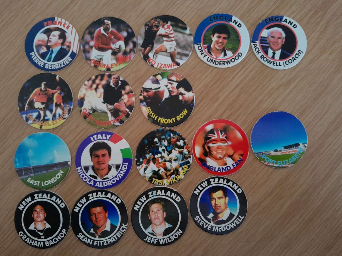 Booked - Vintage 1995 Rugby Slama tazo slammers V4