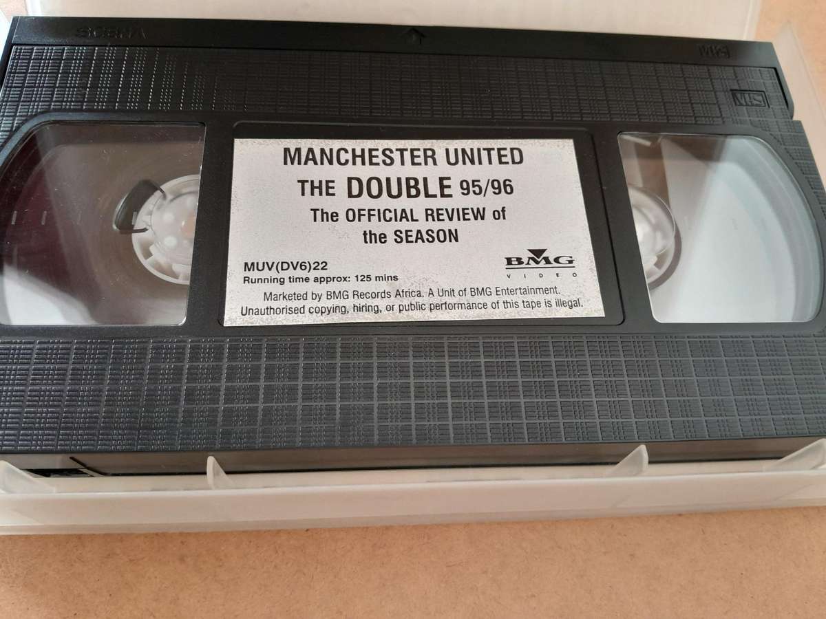Manchester United Football Club - Official Season Review VHS Tapes 95/96 & 96/97 & 98/99