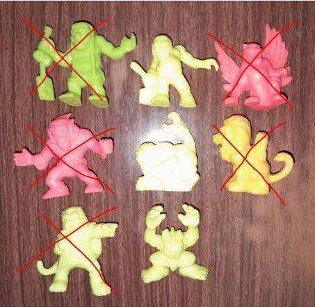 MIMP Monster In My Pocket Figurines (Each)