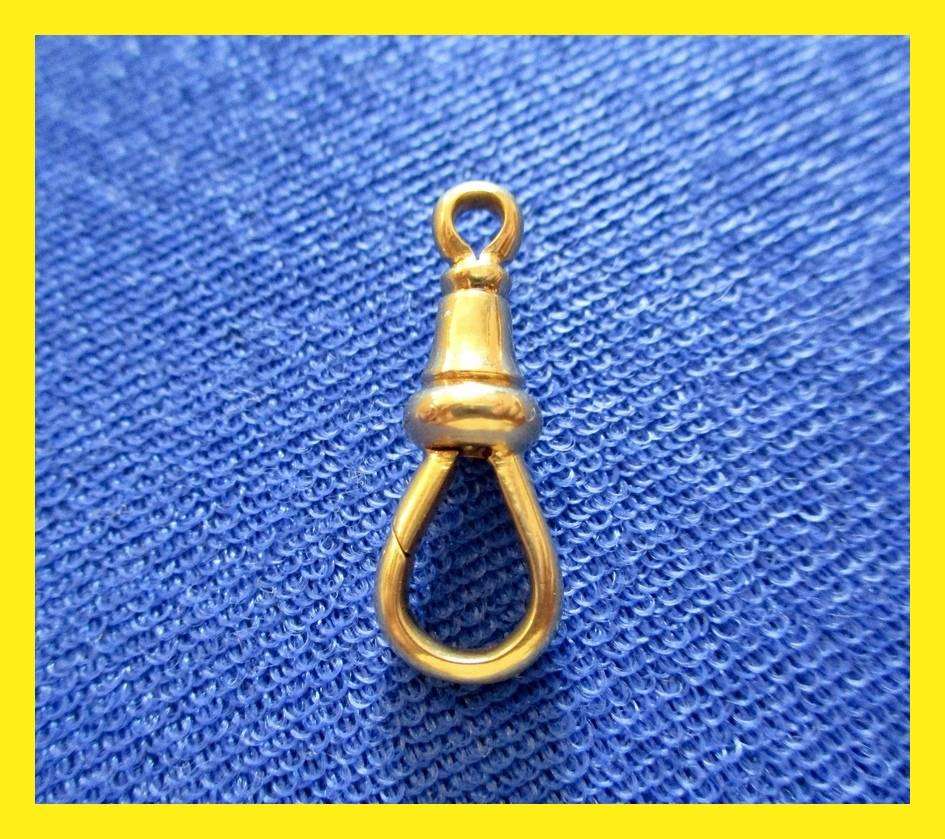 18 Carat Gold Vintage Swivel Clasp