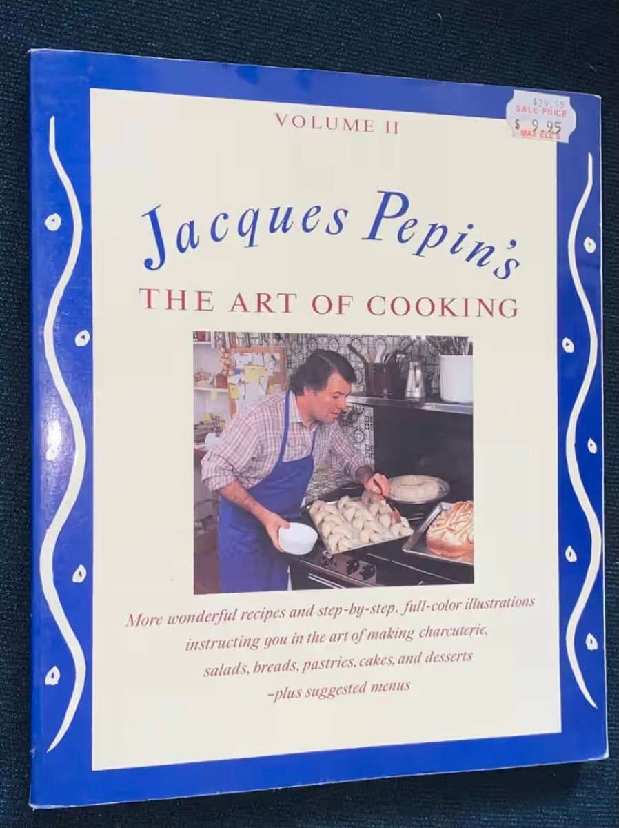 356 pages Jacques Pepin The Art Of Cooking Volume 2