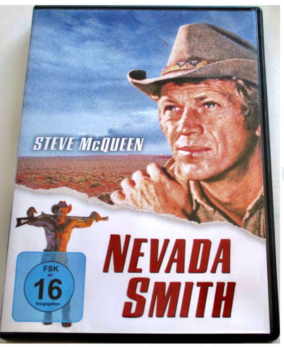 DVD Movie - Western - Nevada Smith- Steve McQueen